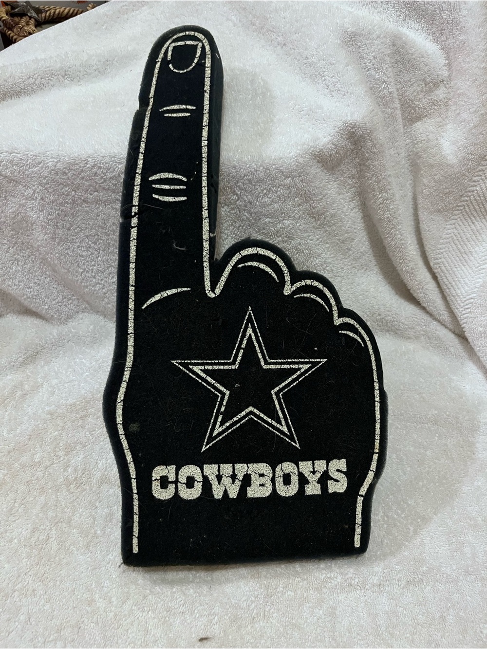 Dallas Cowboys Foam Hand - Black